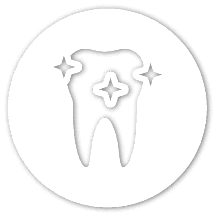 icon of tooth that's shiny